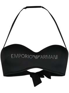 Emporio Armani лиф-бандо с логотипом