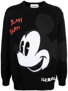Iceberg джемпер Mickey Mouse вязки интарсия