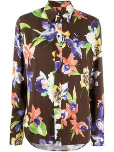 Ralph Lauren Collection блузка с цветочным принтом