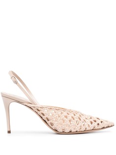 Casadei плетеные туфли