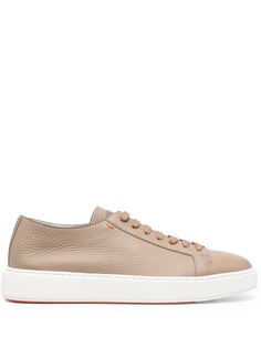 Santoni кеды на шнуровке