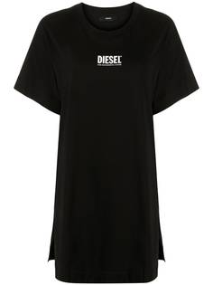 Diesel платье-футболка с логотипом