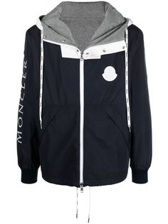 Moncler куртка на молнии с капюшоном