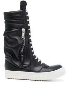 Rick Owens высокие кеды Phlegethon