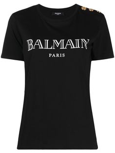 Balmain футболка с логотипом