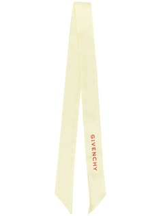 Givenchy узкий платок с логотипом