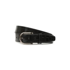 Ремень из кожи аллигатора Brioni