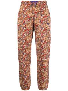 Etro спортивные шорты с принтом пейсли