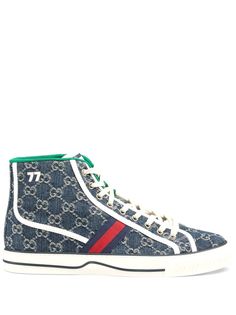 Gucci высокие кеды Gucci Tennis 1977