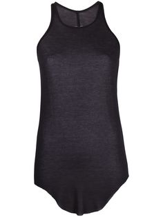 Rick Owens топ с закругленным подолом