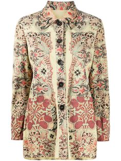 Etro рубашка с принтом