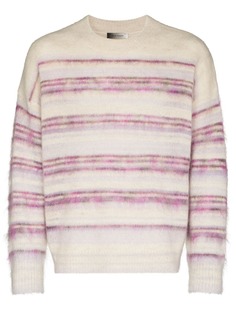 Isabel Marant полосатый свитер Drussell с эффектом градиента