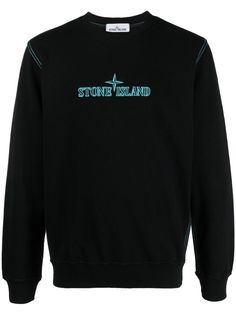 Stone Island джемпер с вышитым логотипом