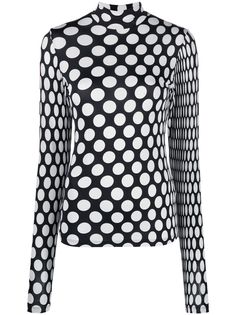 MM6 Maison Margiela рубашка в горох