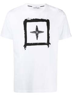 Stone Island футболка с логотипом