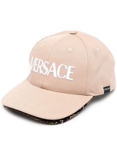 Versace кепка с вышитым логотипом