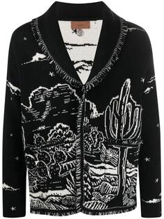 Alanui кардиган The Shaded Canyon Night