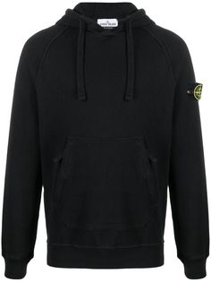 Stone Island худи с нашивкой-логотипом