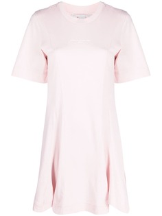 Stella McCartney платье-футболка с логотипом
