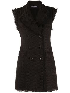Dolce & Gabbana двубортное платье мини