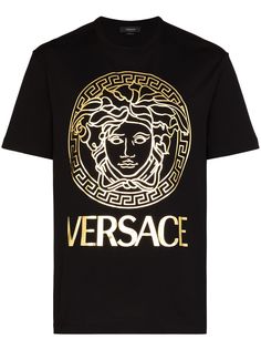 Versace футболка с короткими рукавами и логотипом