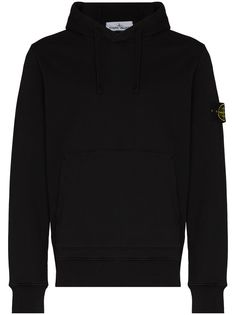 Stone Island худи с нашивкой-логотипом