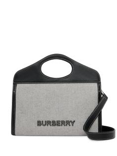 Burberry сумка-мессенджер с вышитым логотипом