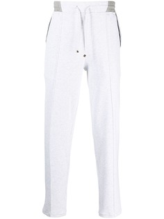 Brunello Cucinelli спортивные брюки с контрастными полосками