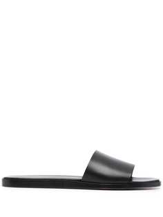 Common Projects шлепанцы с закругленным носком