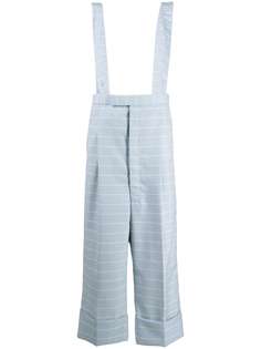 Thom Browne прямые брюки в клетку Windowpane