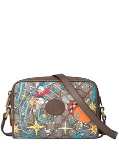 Gucci сумка на плечо с узором GG Supreme из коллаборации с Disney
