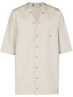 Rick Owens рубашка Shaun с короткими рукавами
