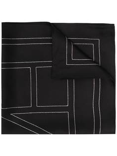 Totême шарф с логотипом