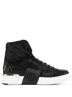 Philipp Plein кроссовки Money Kicks с кристаллами