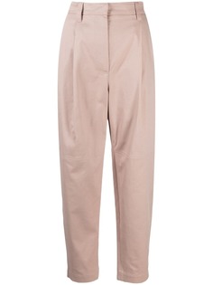 Brunello Cucinelli укороченные брюки прямого кроя
