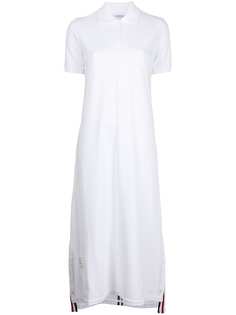 Thom Browne платье А-силуэта с воротником поло