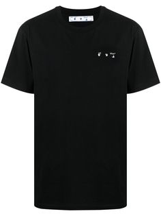 Off-White футболка с логотипом