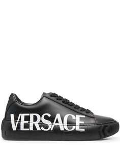 Versace кеды Greca с логотипом