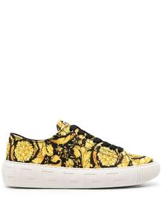 Versace кеды Greca с принтом Barocco