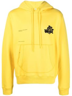 Off-White худи с логотипом
