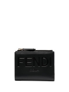 Fendi кошелек с тисненым логотипом