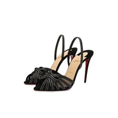 Замшевые босоножки Araborda 100 Christian Louboutin