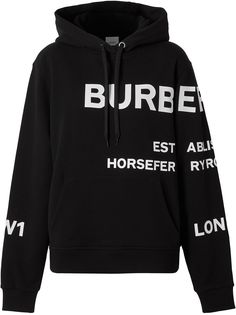 Burberry худи с принтом Horseferry