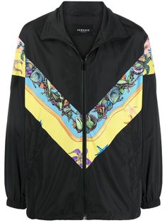 Versace спортивная куртка с принтом Baroque