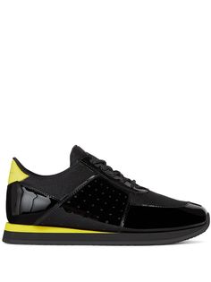 Giuseppe Zanotti кроссовки с контрастной отделкой