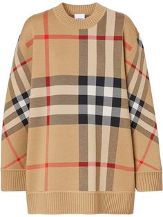 Burberry джемпер в клетку Vintage Check