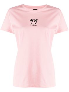 Pinko футболка с логотипом Love Birds