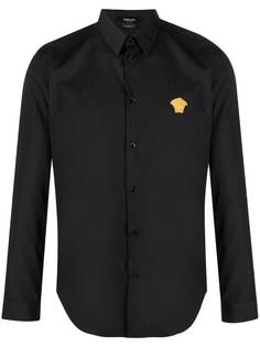 Versace рубашка с вышитым логотипом
