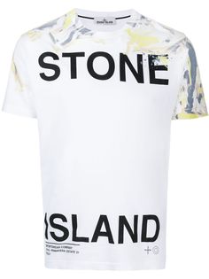 Stone Island футболка с логотипом