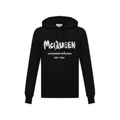 Хлопковое худи Alexander McQueen